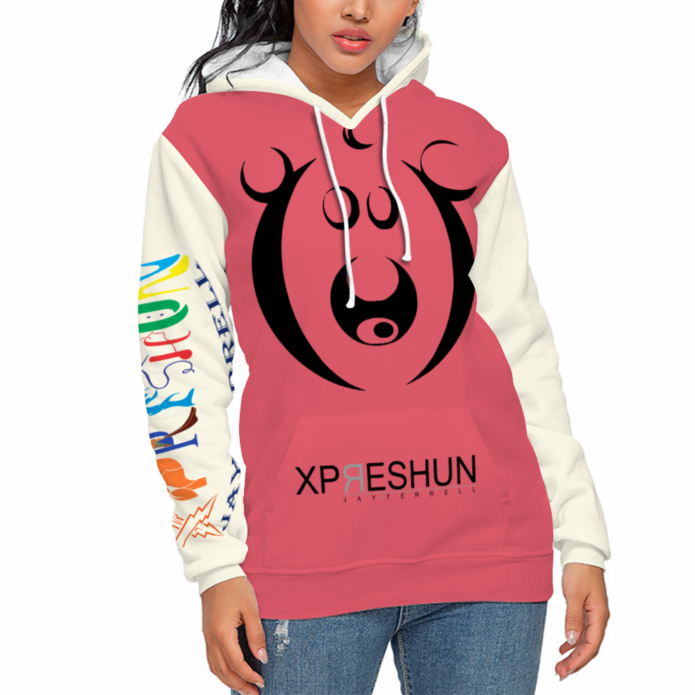 Xpreshun Who Bear Hoodie - Lined with fabric. Has Pockets