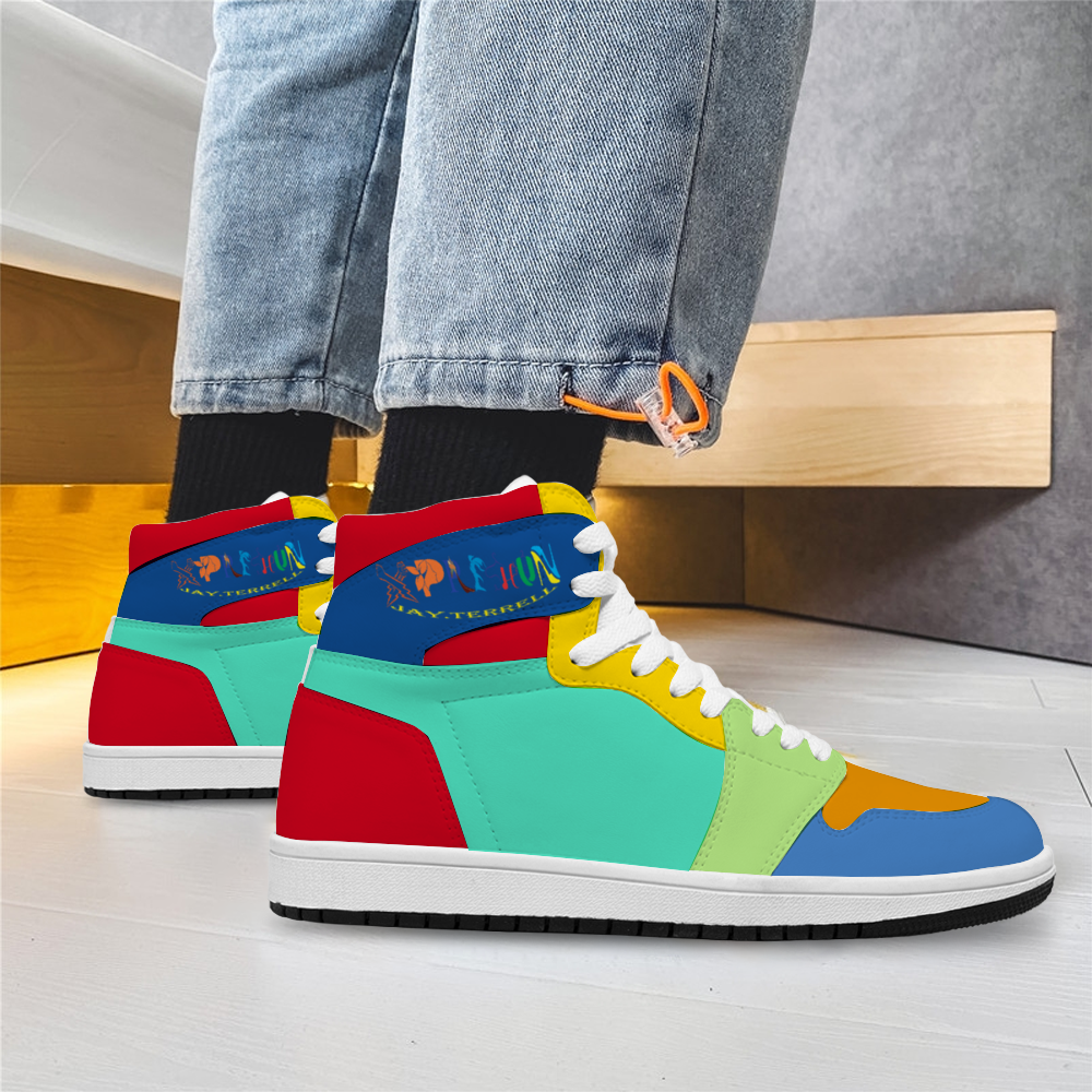 Multicolor Xpreshun Unisex Basketball Shoe