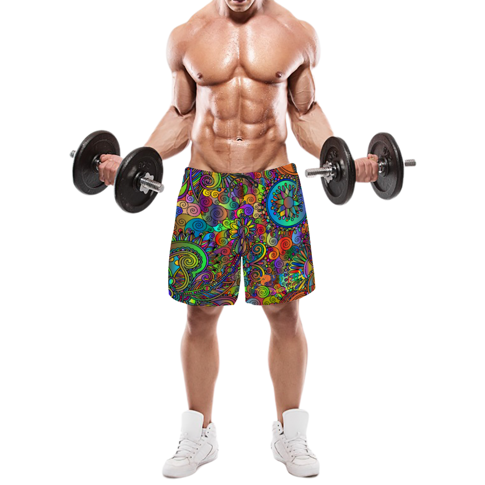 Mosaic Xpreshun Quick Drying Swim Trunks Beach Shorts with Mesh Lining
