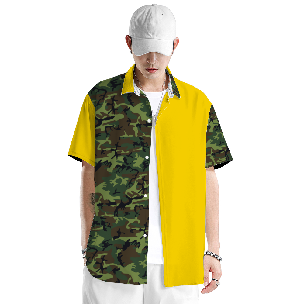 Gold and Como Short Sleeves Unisex Shirt