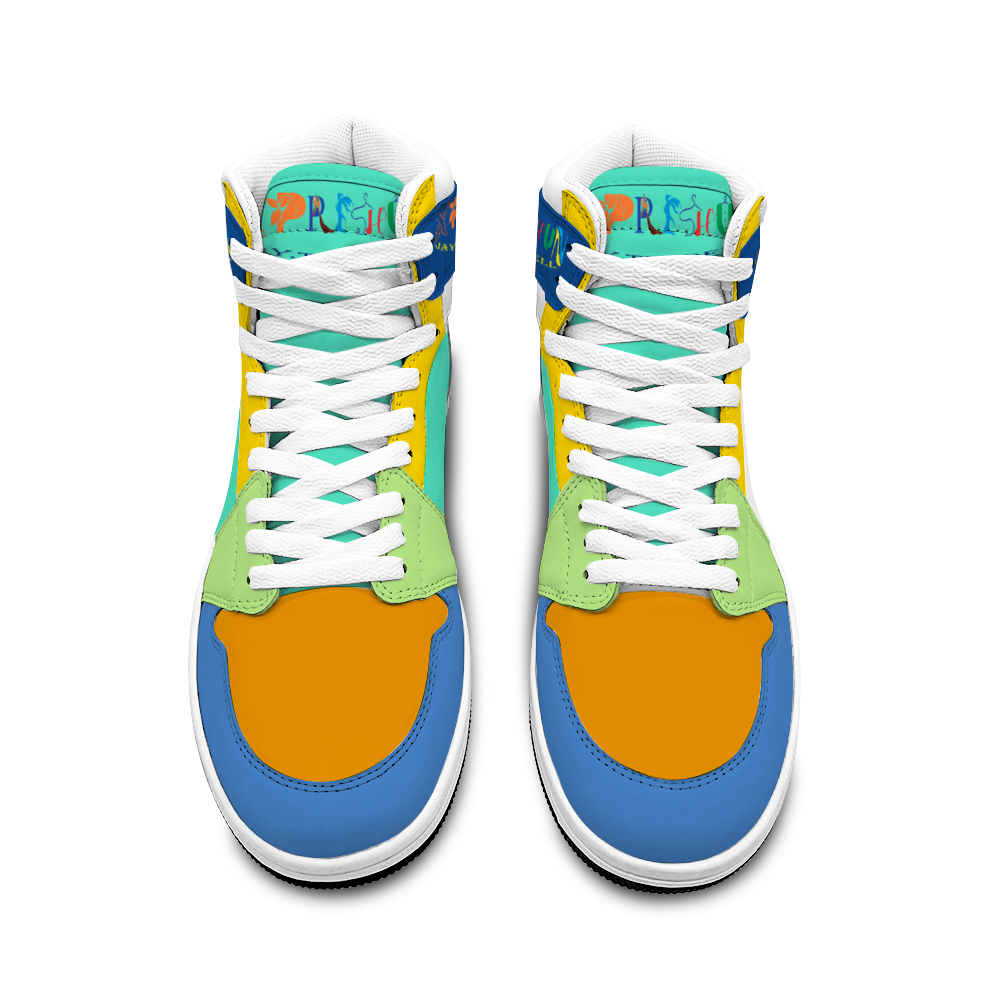 Multicolor Xpreshun Unisex Basketball Shoe
