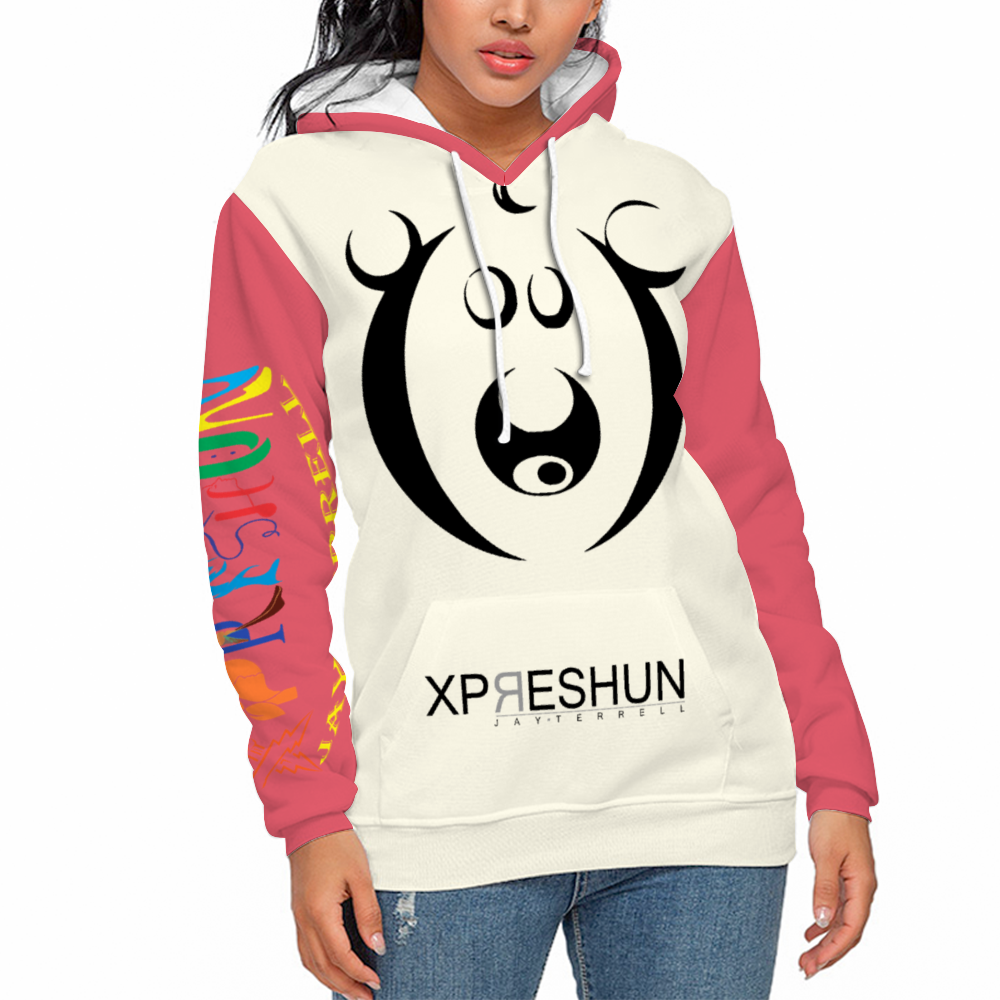 Xpreshun Who Bear Hoodie - Lined with fabric. Has Pockets