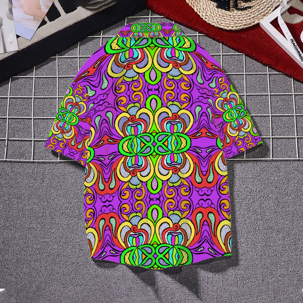 Custom All Over Print Short Sleeves Shirt Unisex Custom Shirts