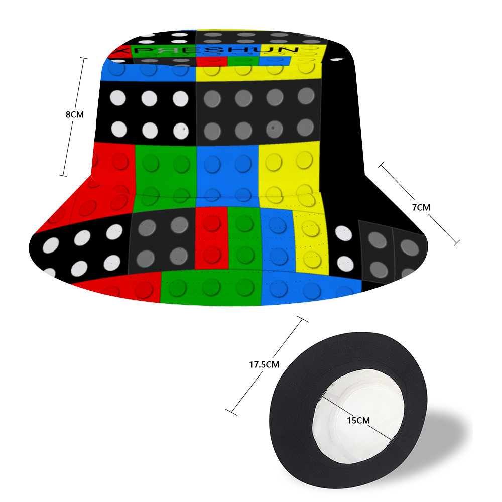 Xpreshun Lego Blocks Bucket Hat