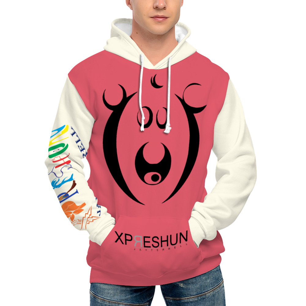 Xpreshun Who Bear Hoodie - Lined with fabric. Has Pockets