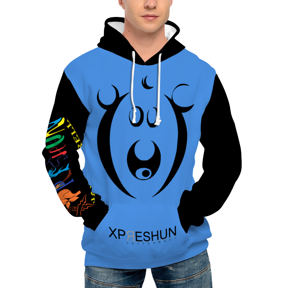 Xpreshun Who Bear Hoodie - Lined with fabric. Has Pockets