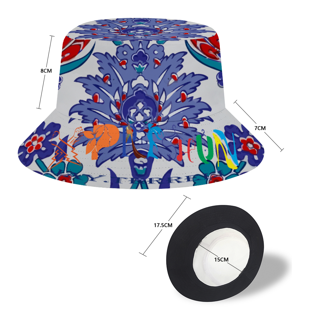 Xpreshun Blueprint Bucket Hat