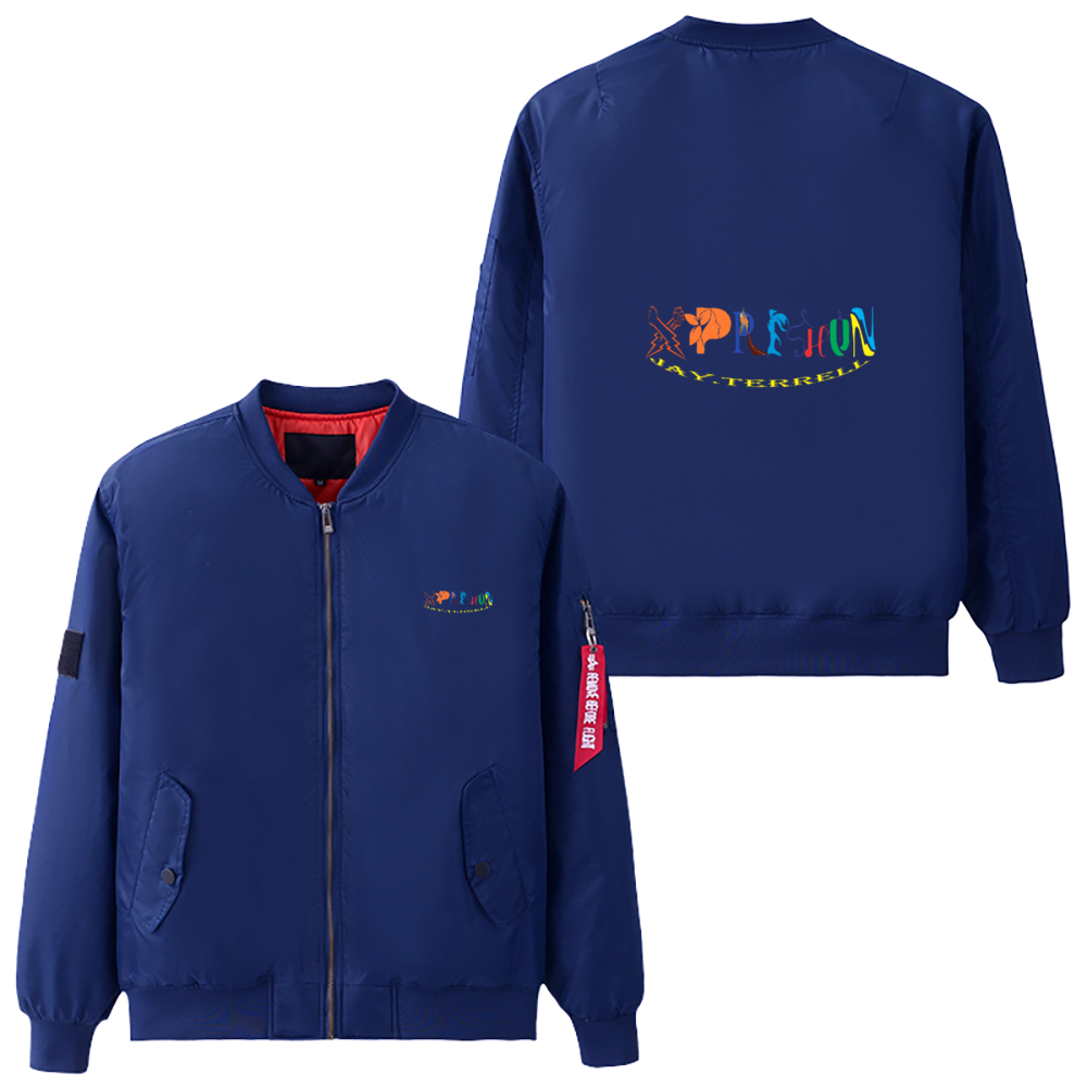 Xpreshun Logo Unisex Air Force Jackets