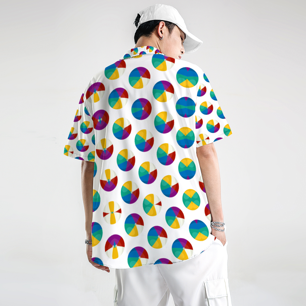 Xpreshun Beach Balls Short Sleeve Shirt