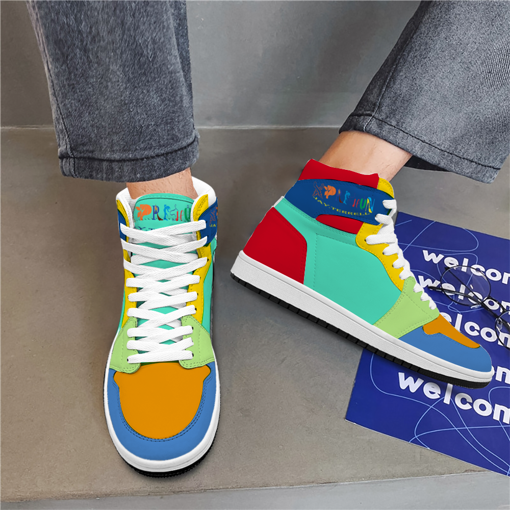Multicolor Xpreshun Unisex Basketball Shoe