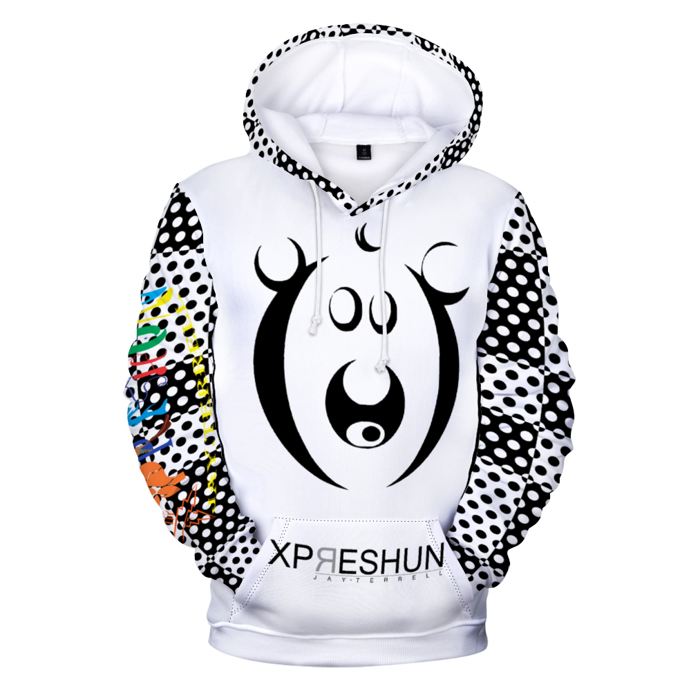 Xpreshun Who Bear Hoodie - Lined with fabric. Has Pockets