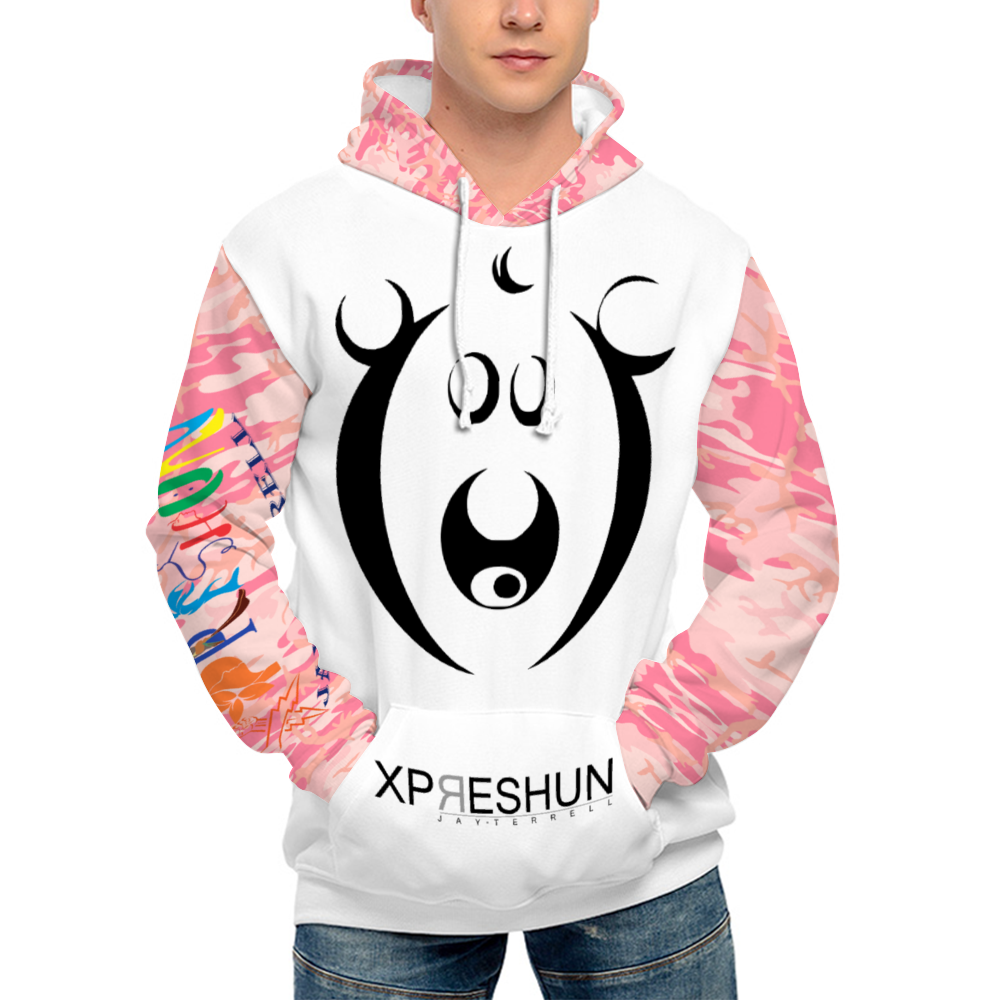 Xpreshun Who Bear Hoodie - Lined with fabric. Has Pockets