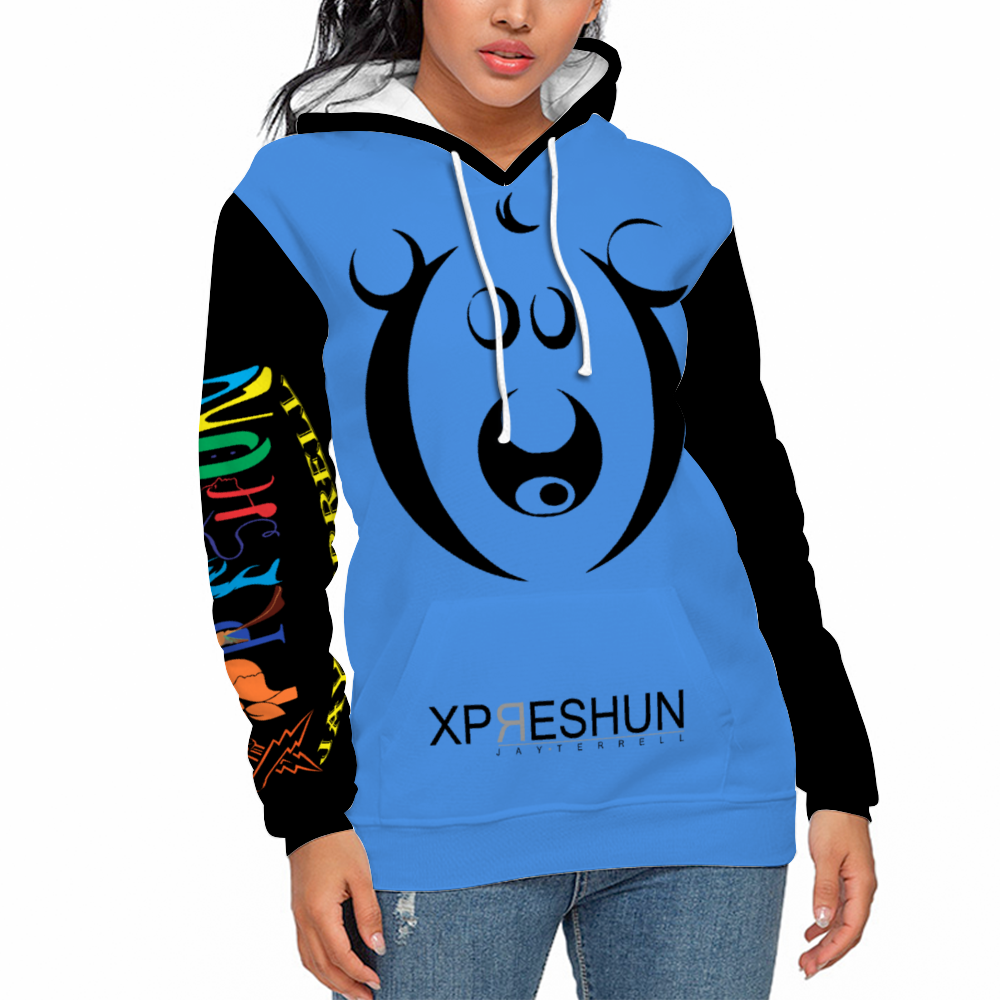 Xpreshun Who Bear Hoodie - Lined with fabric. Has Pockets