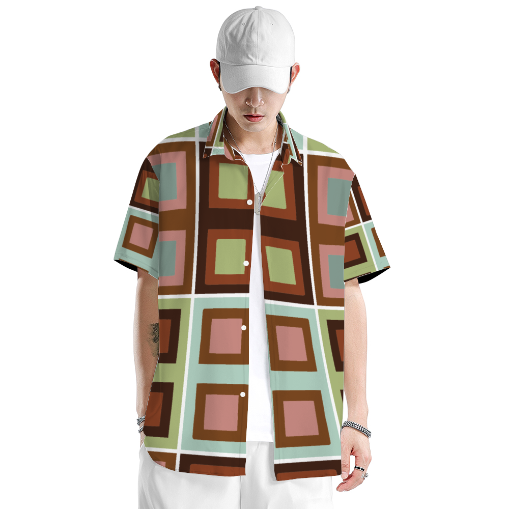 Xpreshun 4-Squared Short Sleeve Shirt