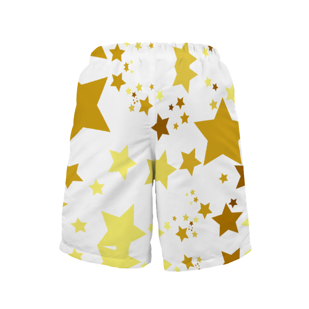 Xpreshun Stars Quick Drying Swim Trunks Beach Shorts with Mesh Lining
