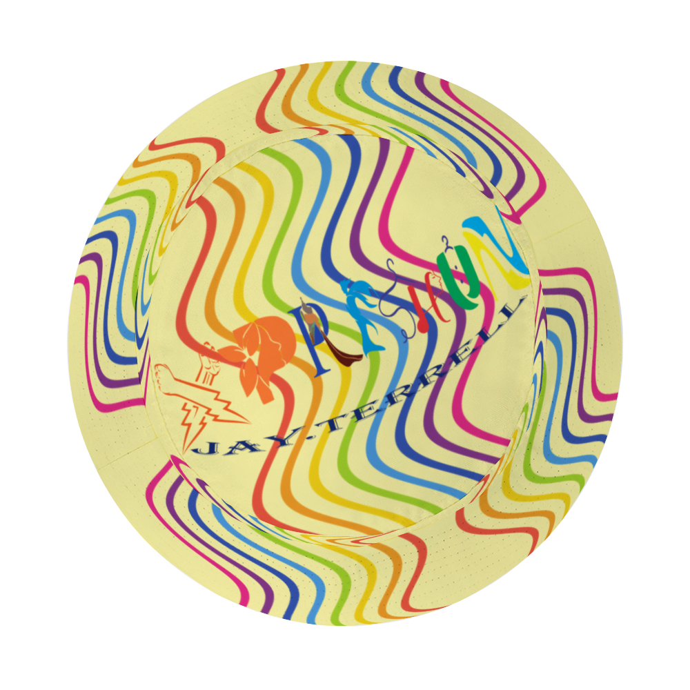A Groovy Rainbow Bucket Hat