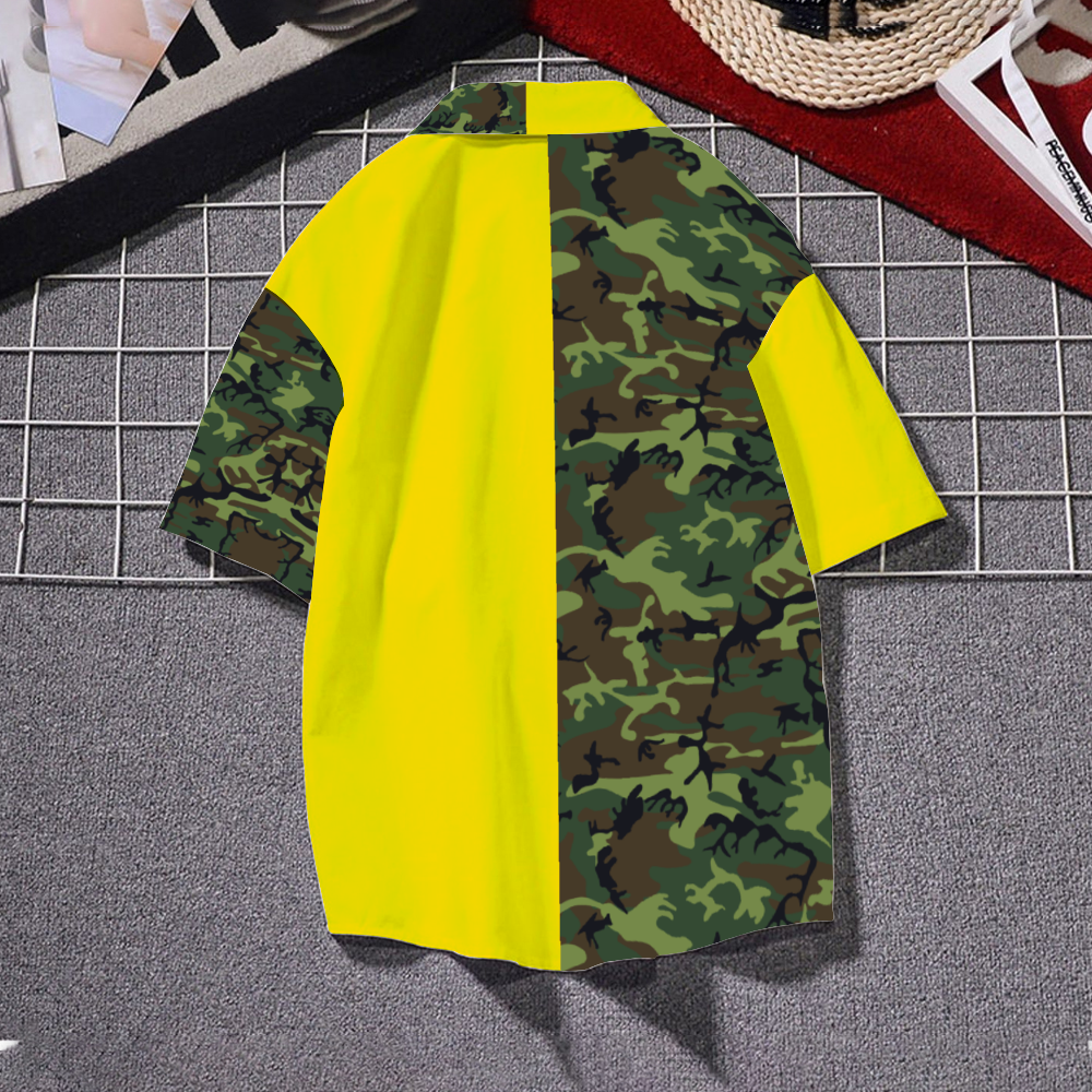 Gold and Como Short Sleeves Unisex Shirt