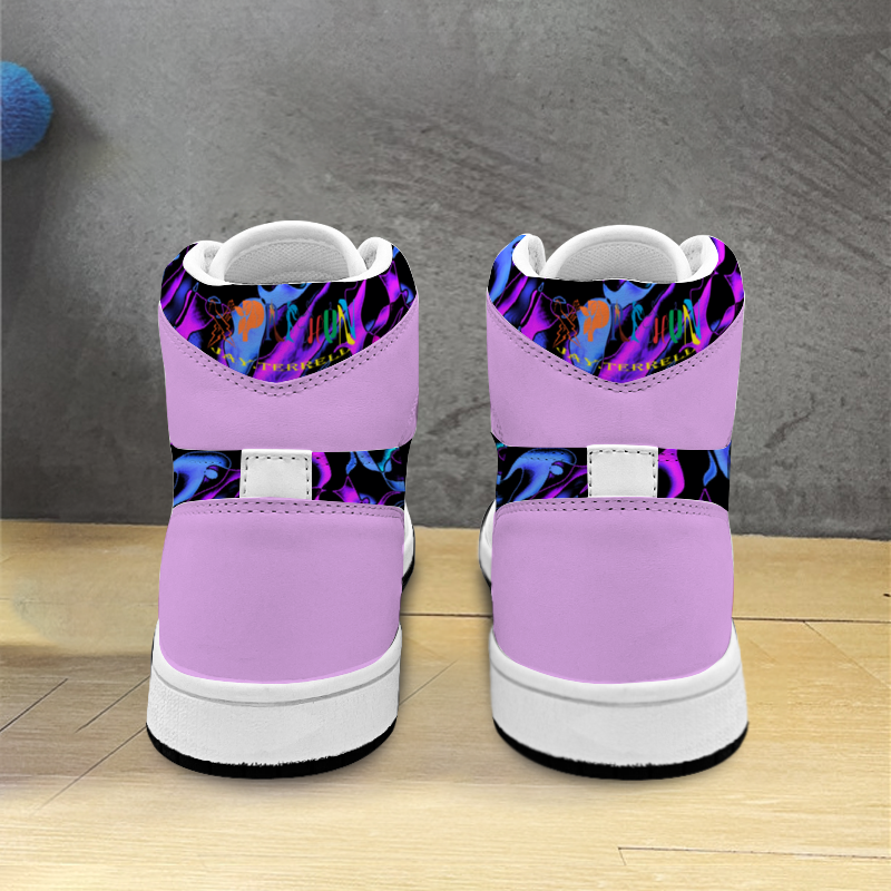 Xpreshun Purple Passion Custom Unisex Basketball Shoe