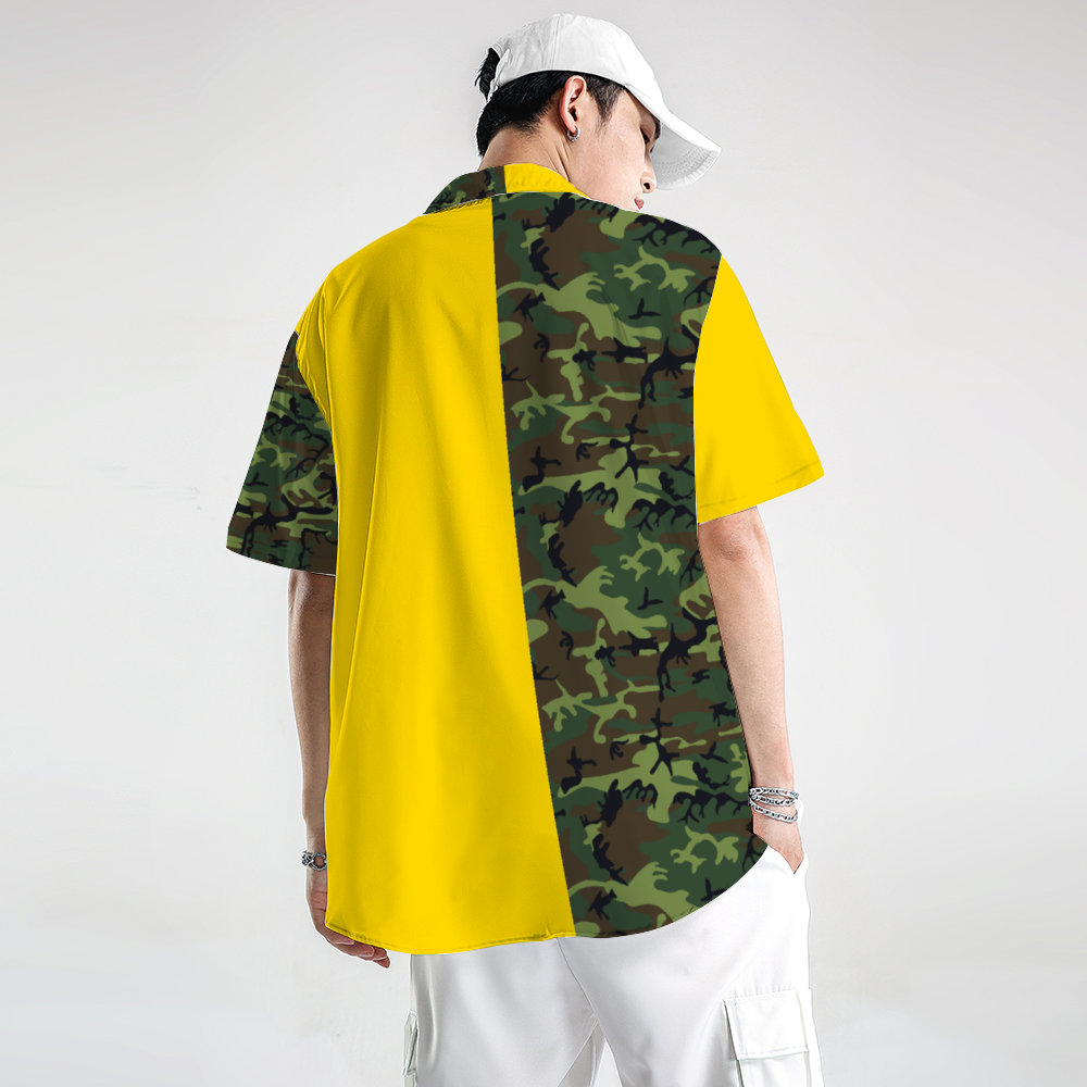 Gold and Como Short Sleeves Unisex Shirt