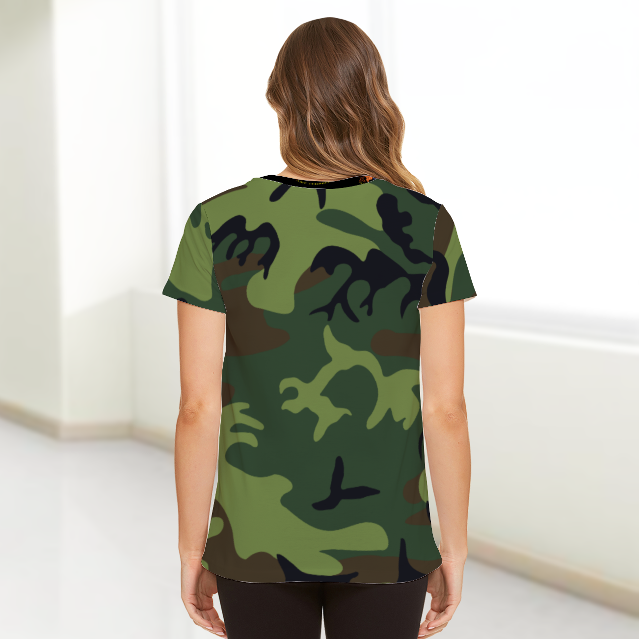 Xpreshun Camo Logo All Over Print T-Shirt