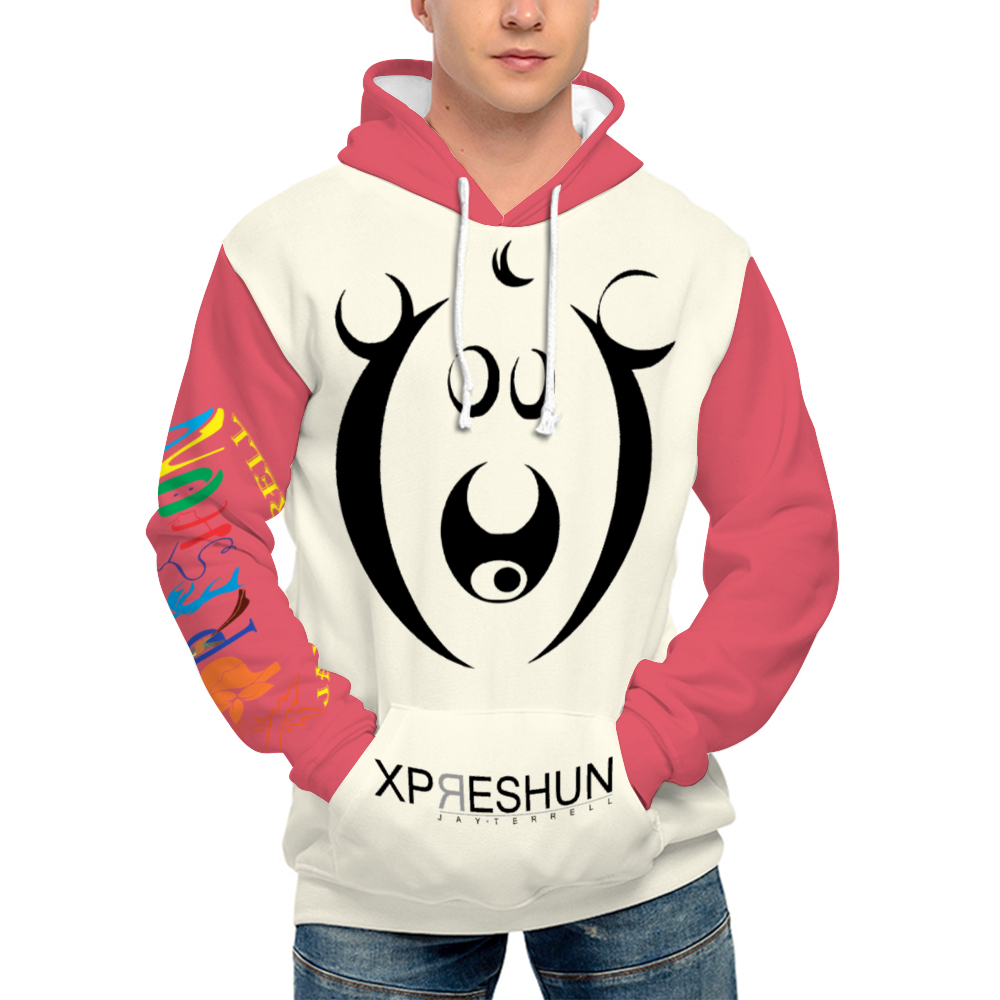 Xpreshun Who Bear Hoodie - Lined with fabric. Has Pockets