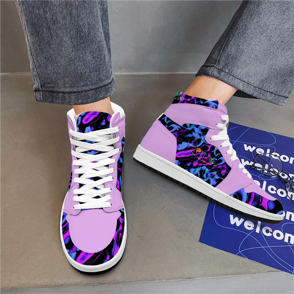 Xpreshun Purple Passion Custom Unisex Basketball Shoe
