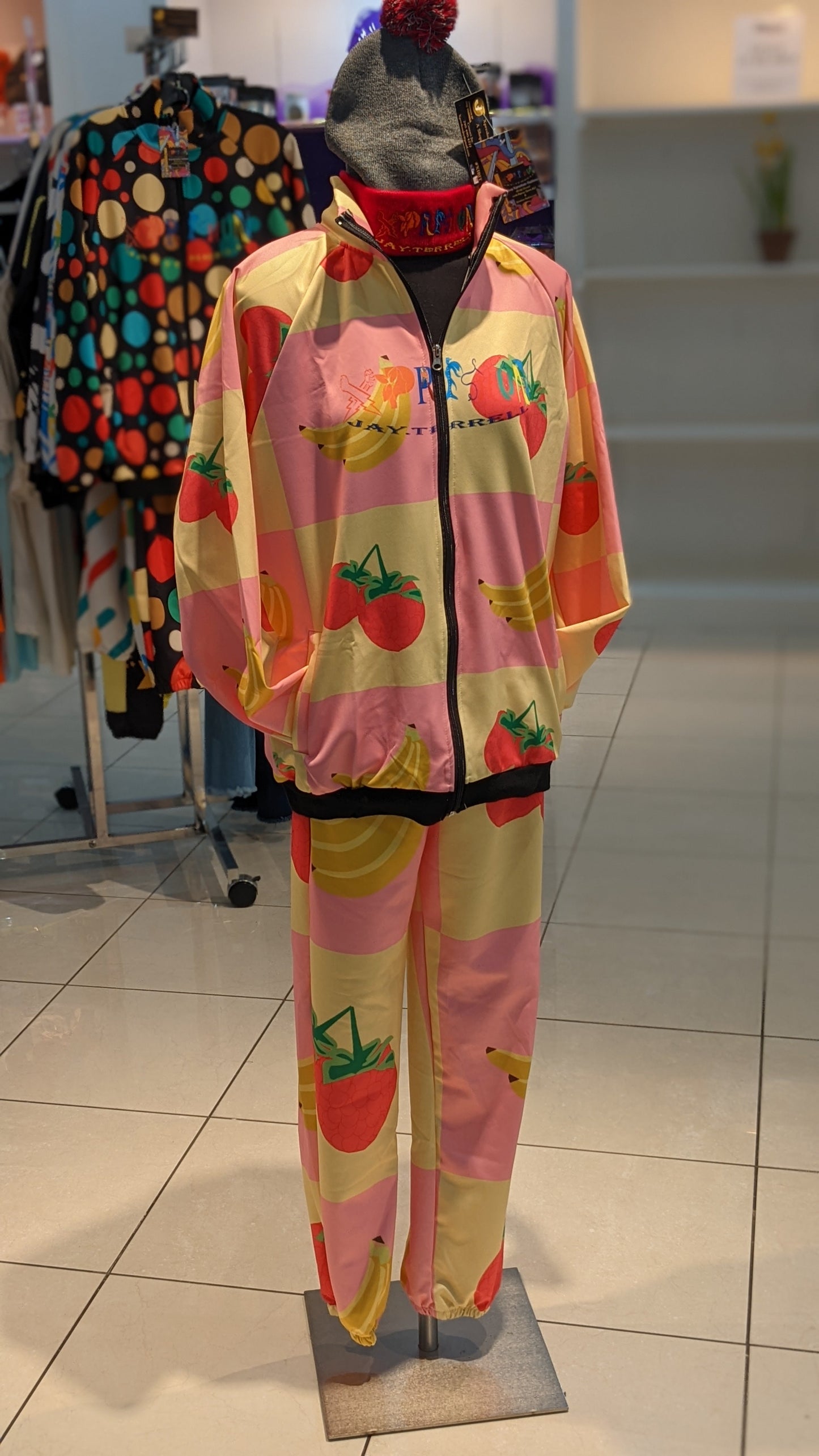 Best Fruitful Xpreshun Stand Collar Zipper-up Hoodie