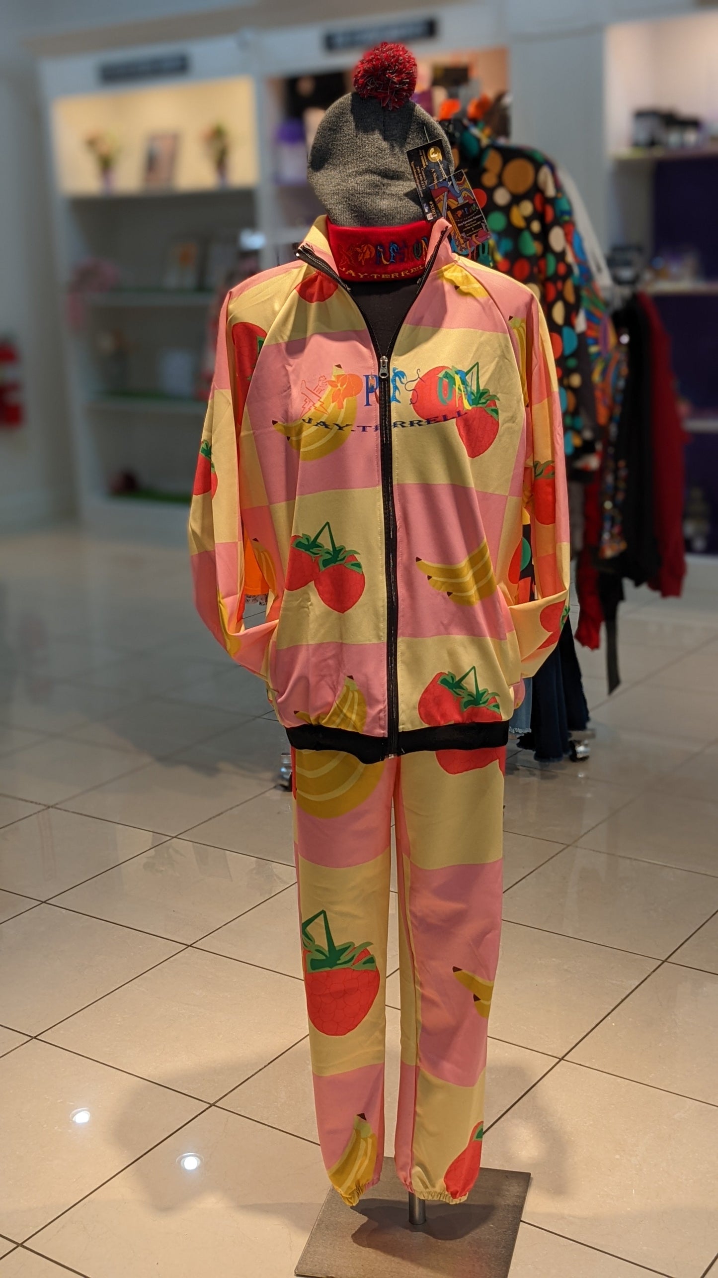 Buy Fruitful Xpreshun Stand Collar Zipper-up Hoodie