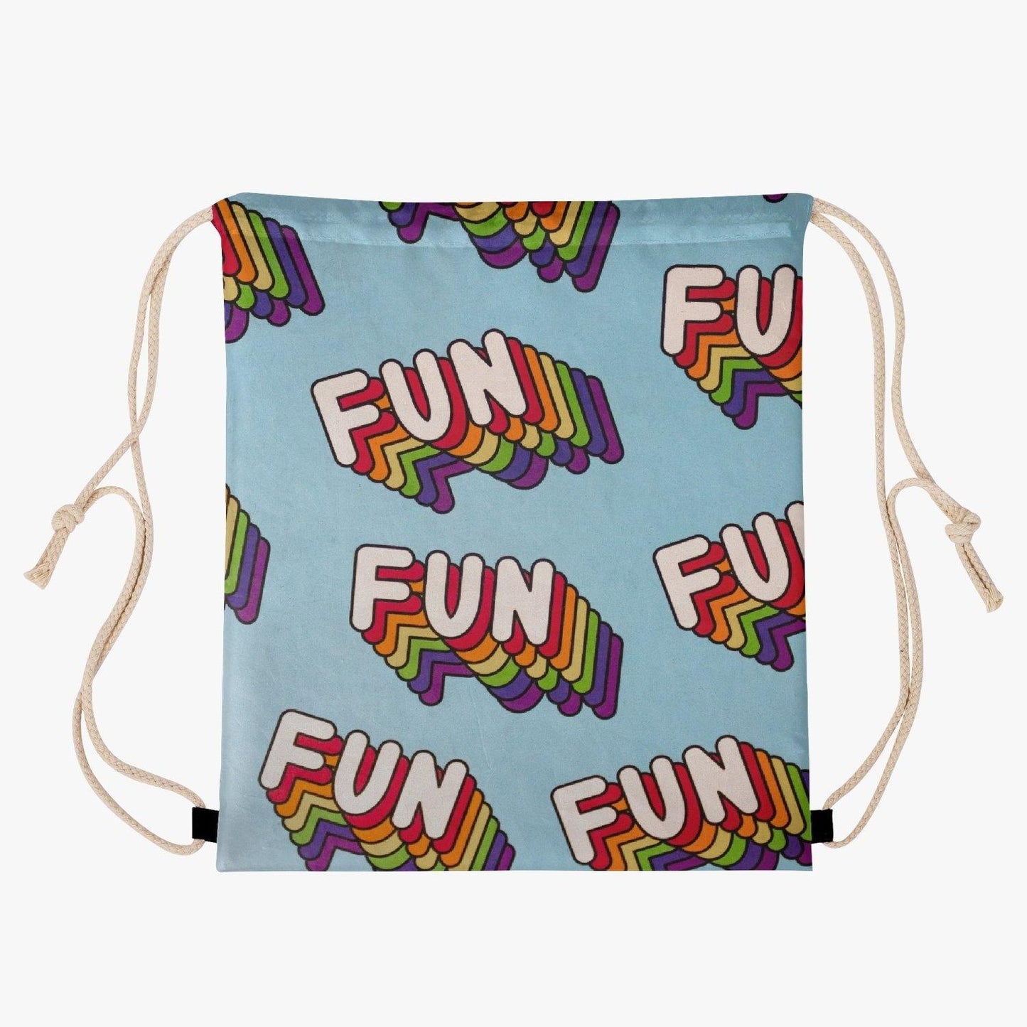 FUN Xpreshun Polyester Drawstring Backpack - Xpreshun Fashions