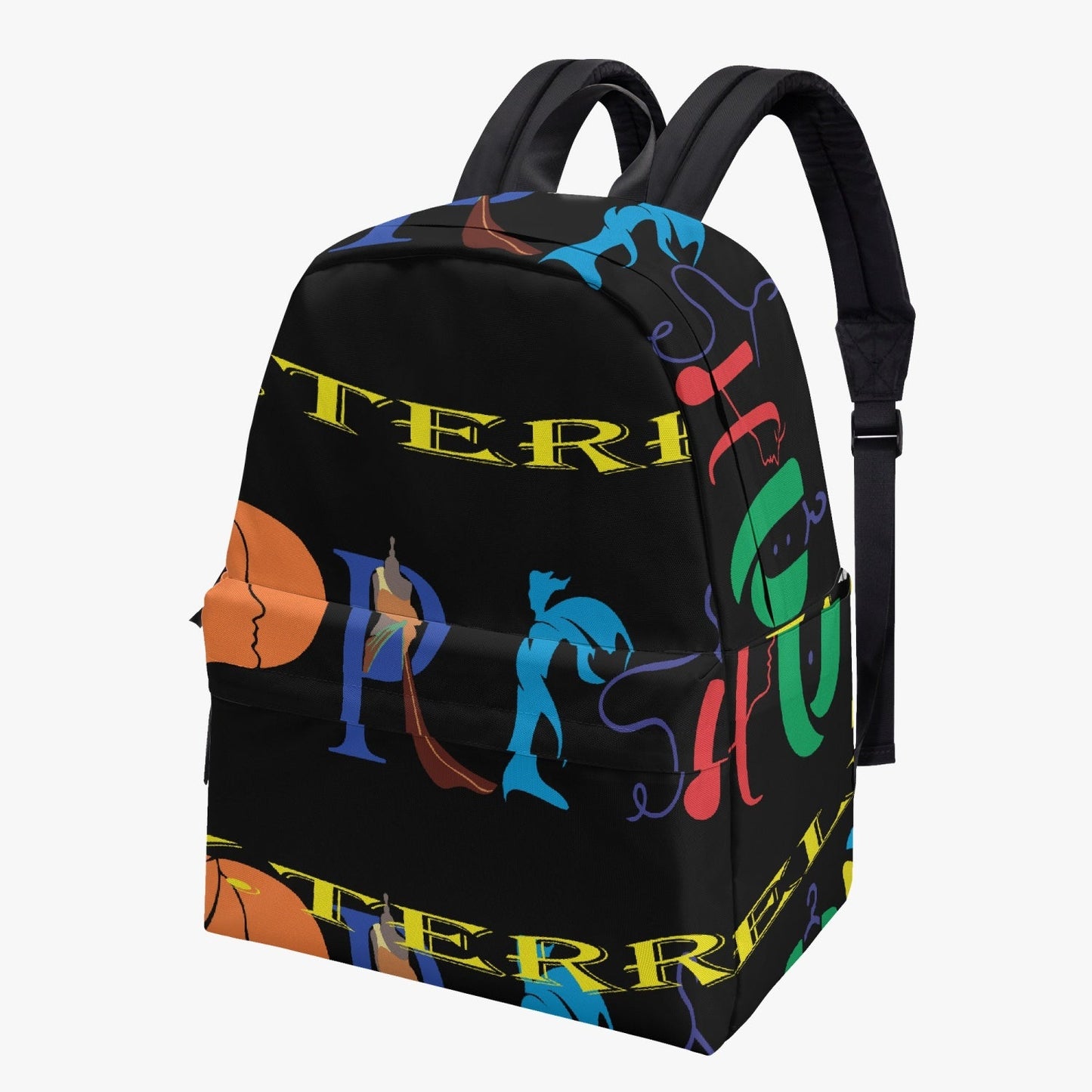 Xpreshun All-over-print Canvas Backpack - Xpreshun Fashions
