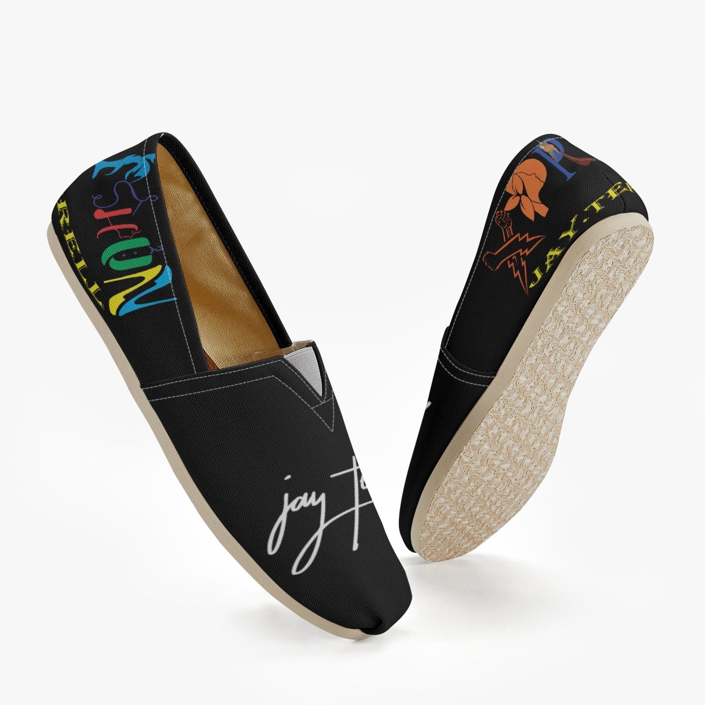 Xpreshun by Jay Custom Canvas Toms Shoes