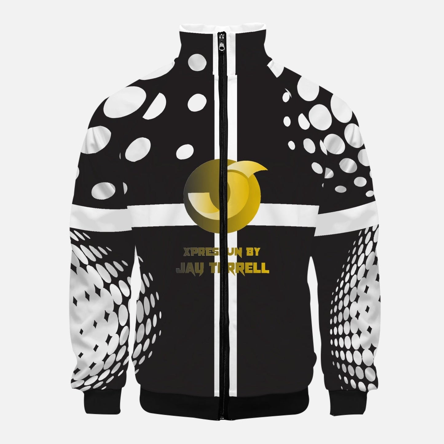 Xpreshun by Jay Stand Collar Zipper-up Hoodie