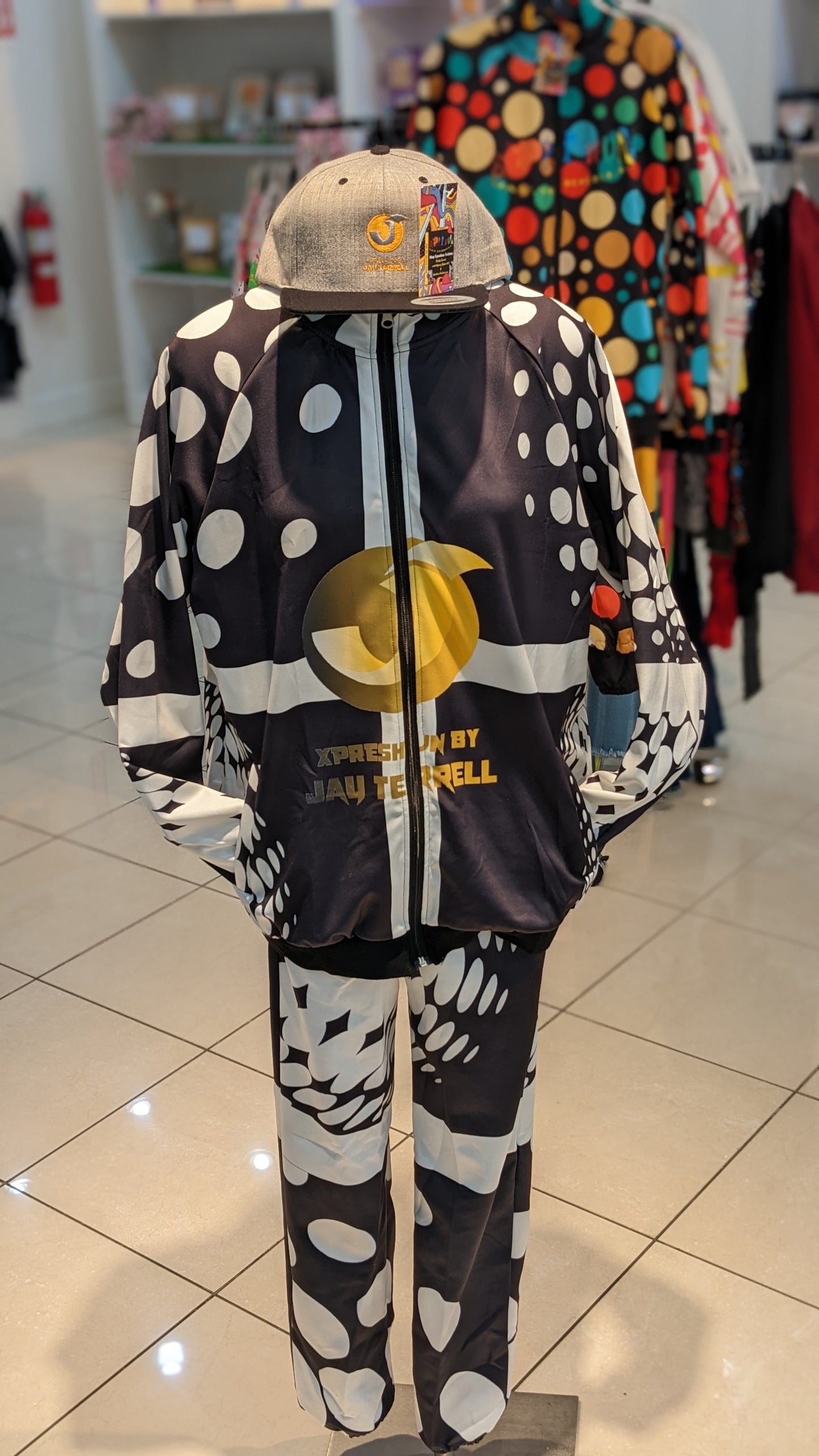 Xpreshun by Jay Stand Collar Zipper-up Hoodie