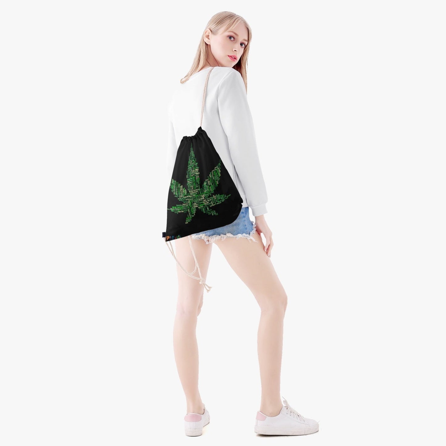 Xpreshun Herbal Relaxation Polyester Drawstring Backpack