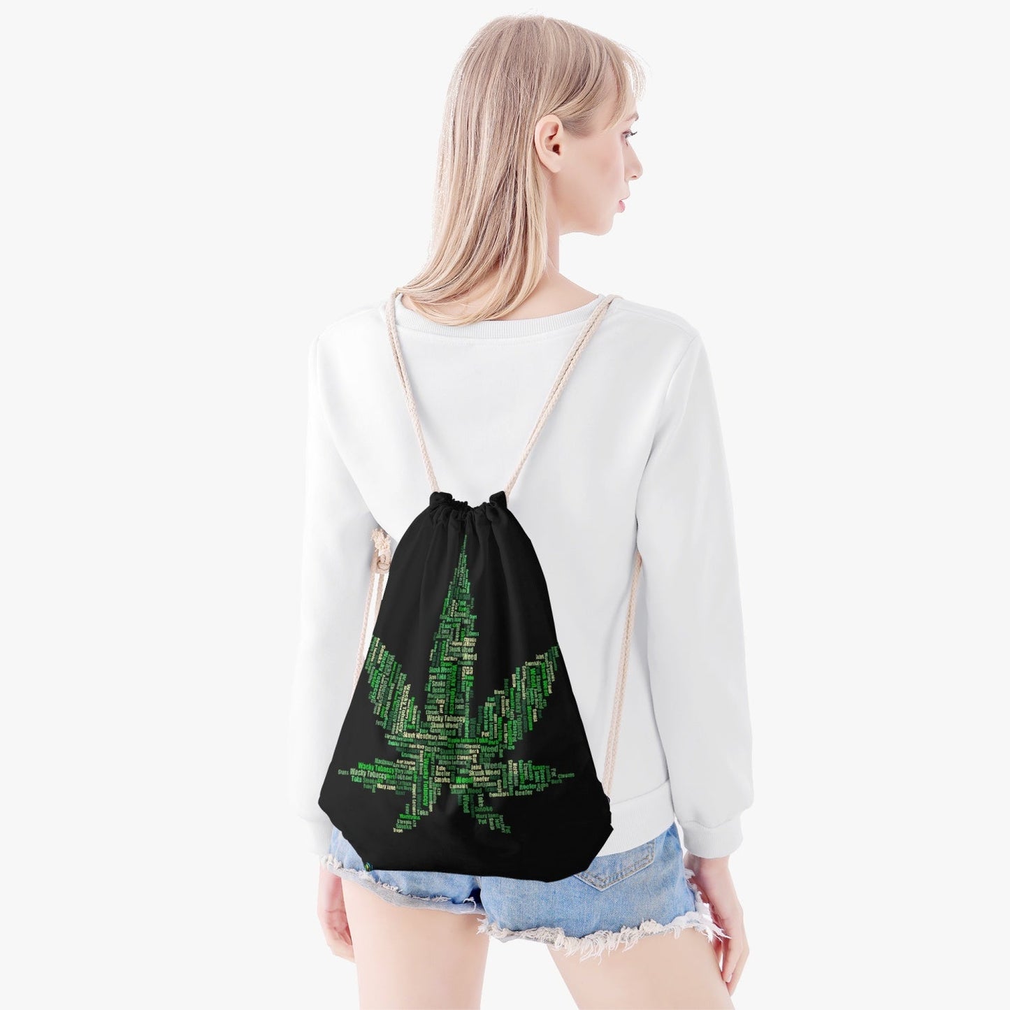Xpreshun Herbal Relaxation Polyester Drawstring Backpack
