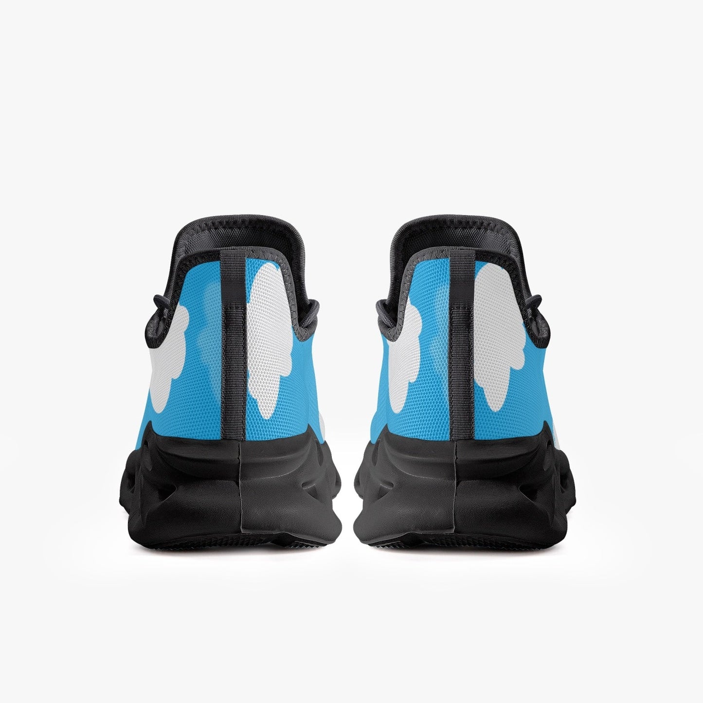 Xpreshun on Clouds Bounce Mesh Knit Sneakers - Black