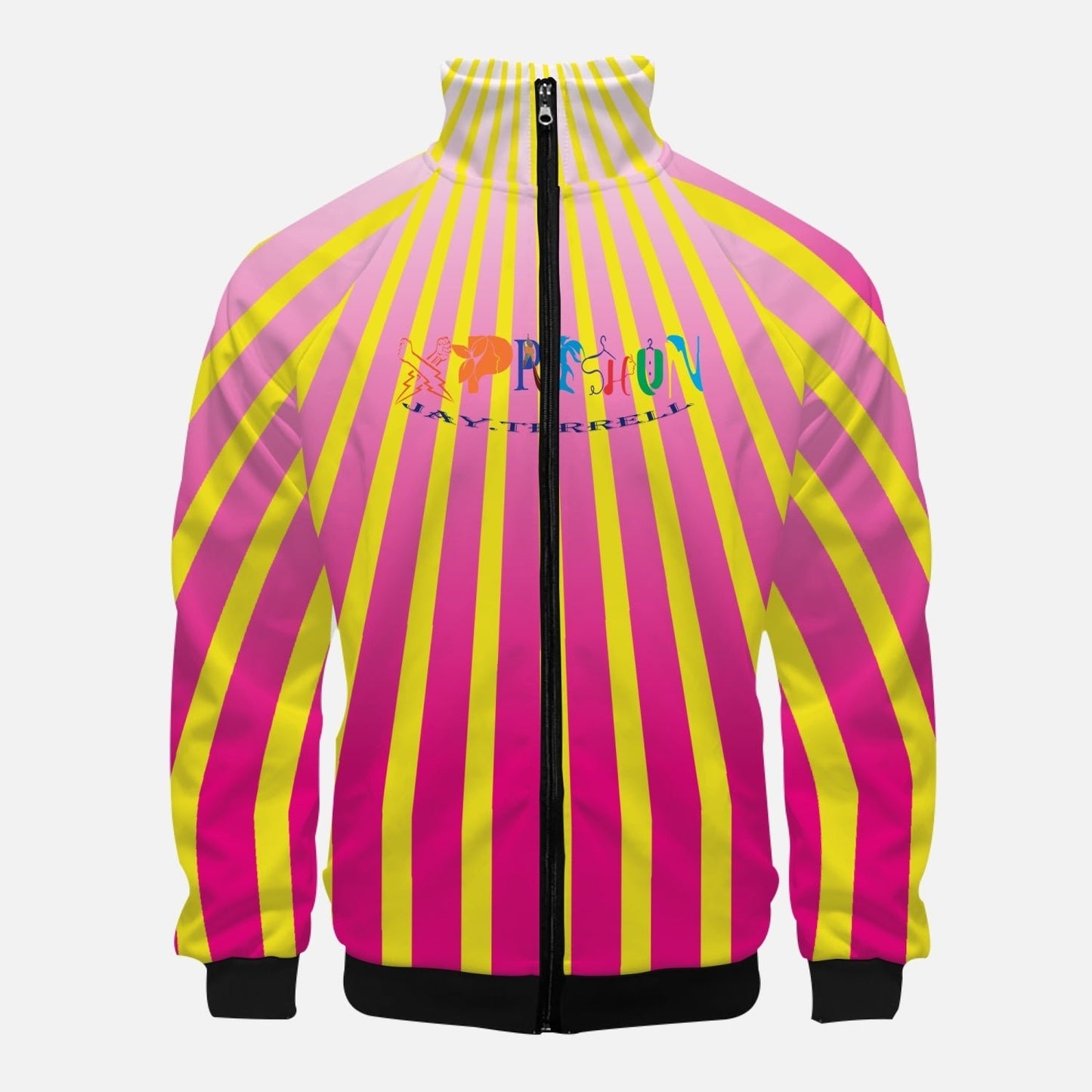 Best Xpreshun Pink Lemonade Stand Collar Zipper-up Hoodie