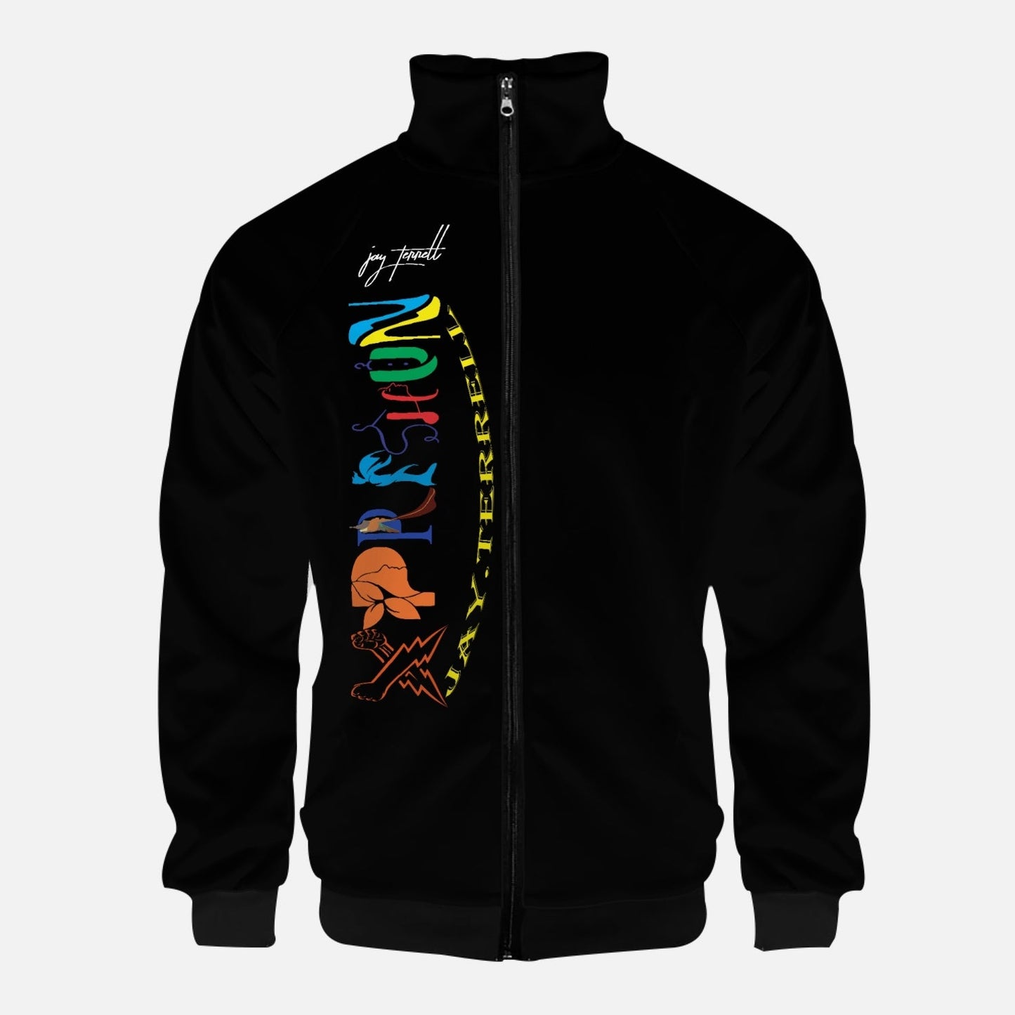 Xpreshun Stand Collar Zipper-up Hoodie - Xpreshun Fashions