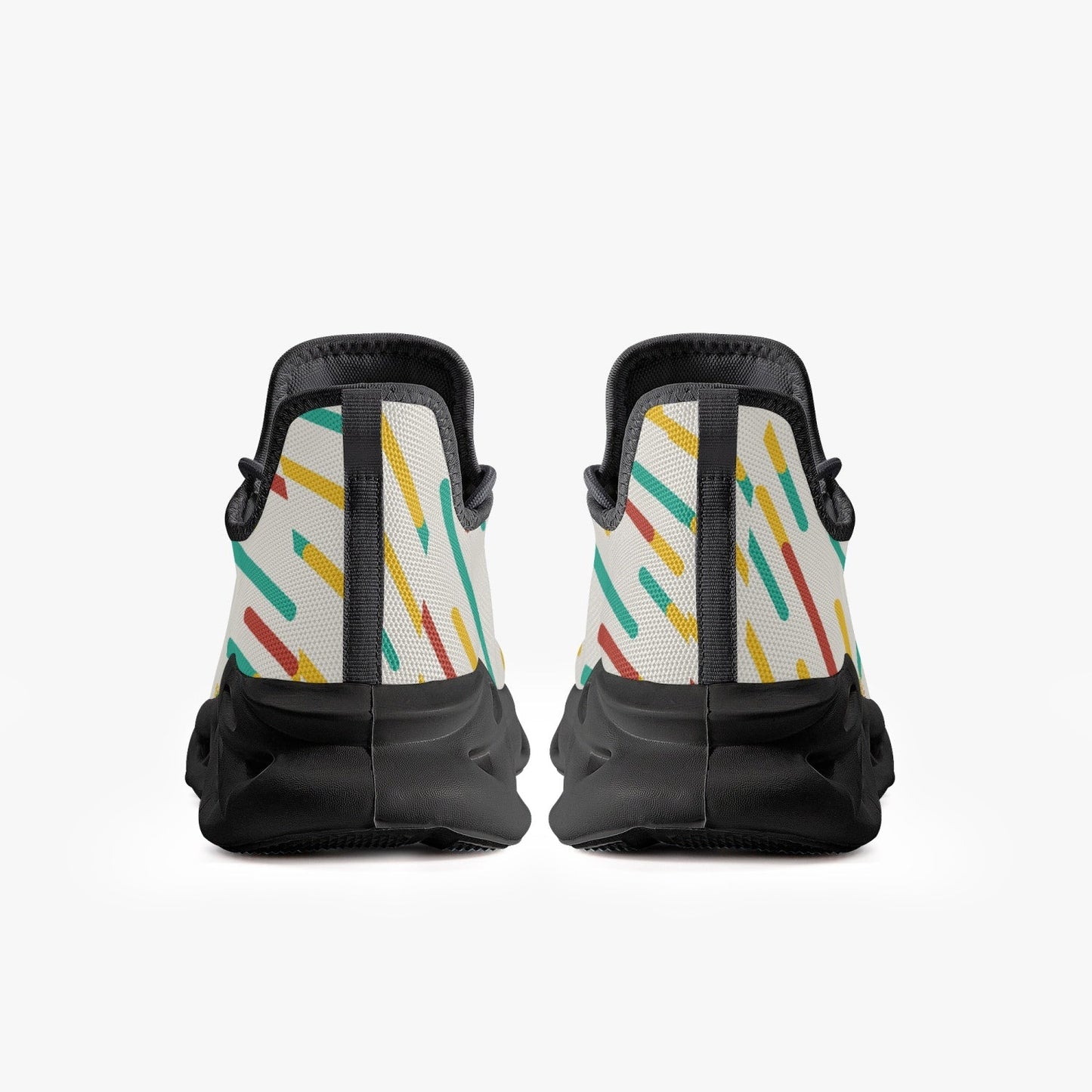 Xpreshun Stripes Bounce Mesh Knit Sneakers