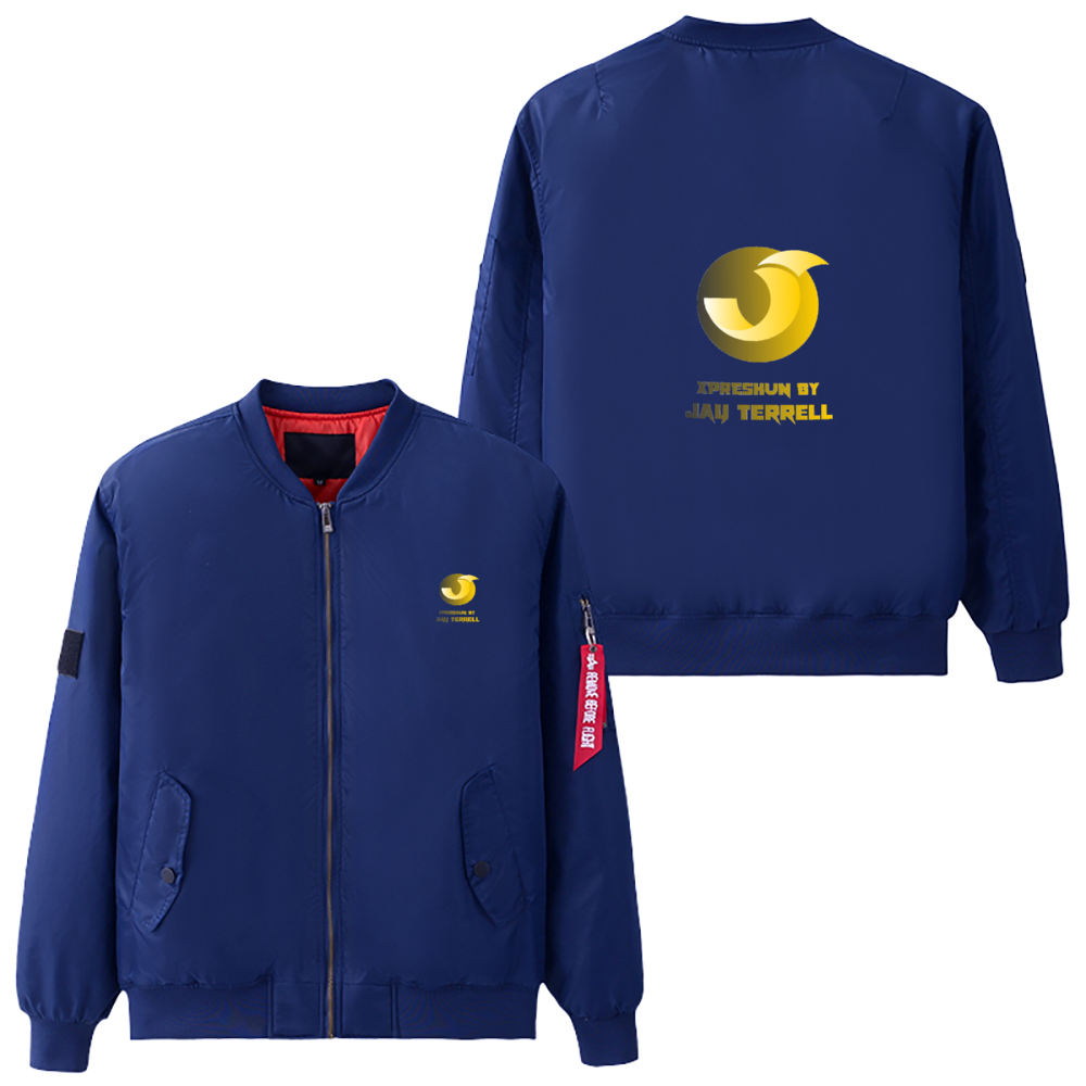Buy Xpreshun Logo Custom Unisex Air Force Jackets 