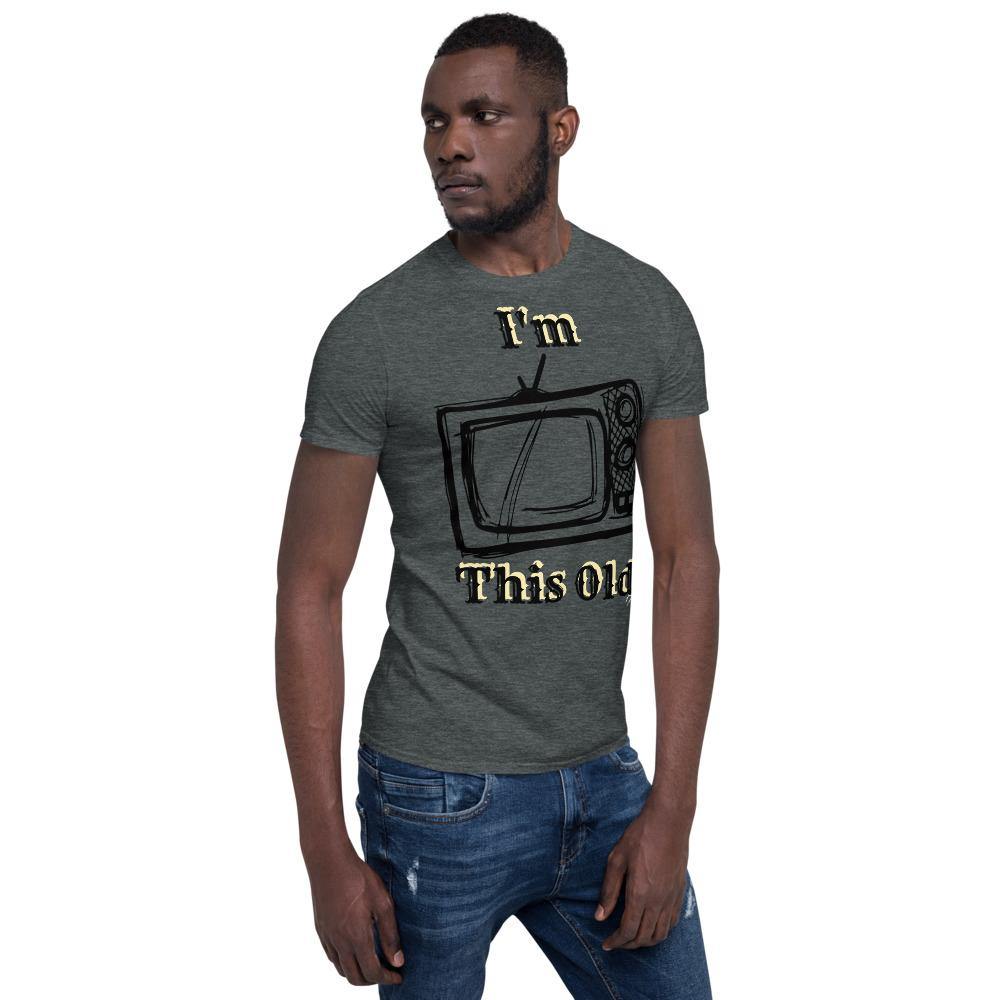 Before Flat Screens - Short-Sleeve Unisex T-Shirt - Xpreshun Fashions