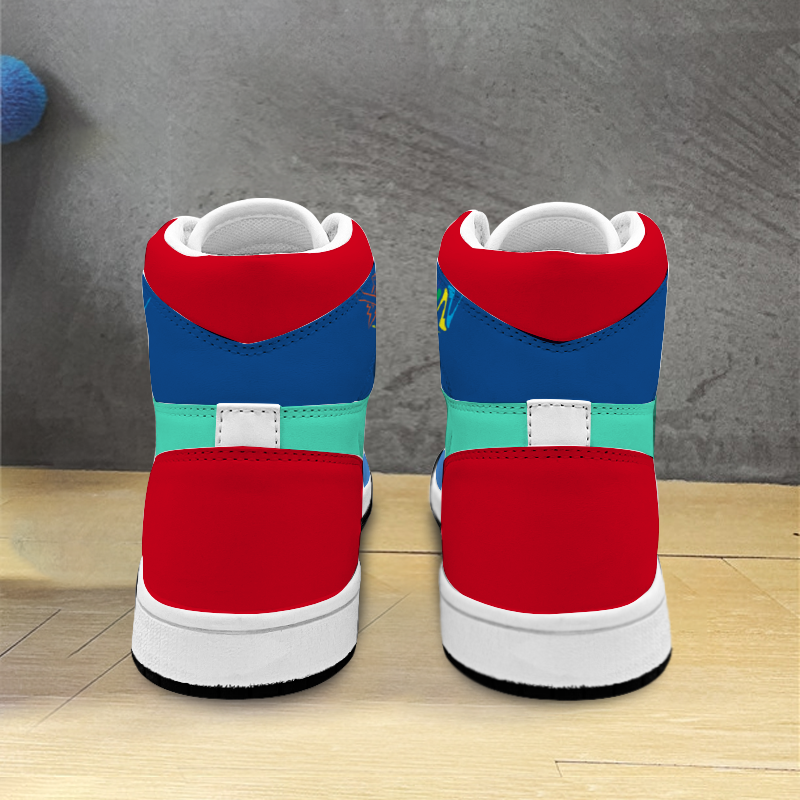 Multicolor Xpreshun Unisex Basketball Shoe