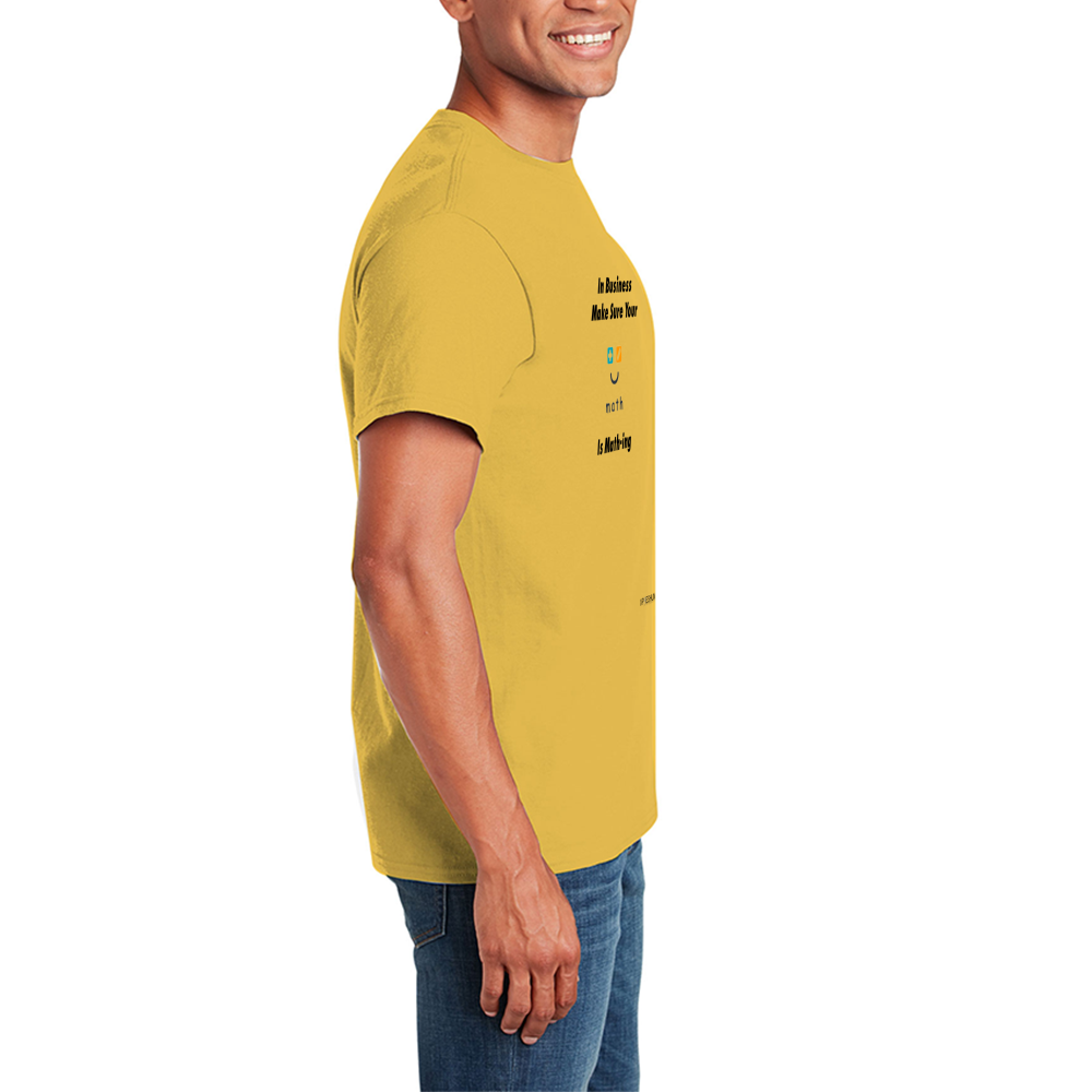 [Front Printing] Custom Unisex Cotton T-shirts Gildan 5000 Short Sleeve Casual Loose Shirts Tees
