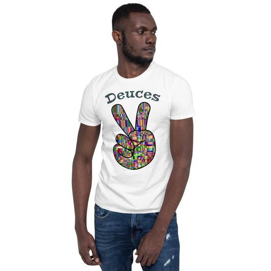 Deuces - Short-Sleeve Unisex T-Shirt - Xpreshun Fashions