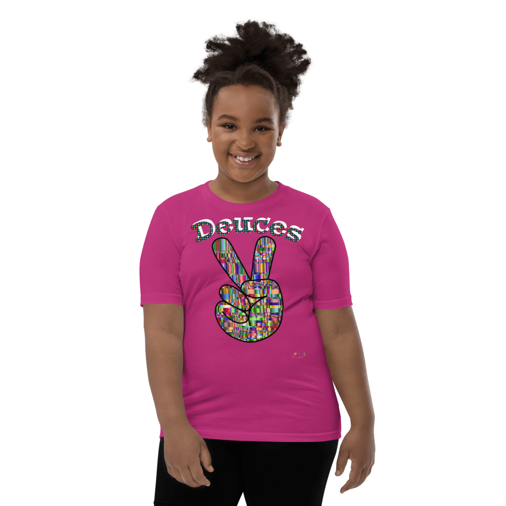 Deuces Youth Short Sleeve T-Shirt - Xpreshun Fashions