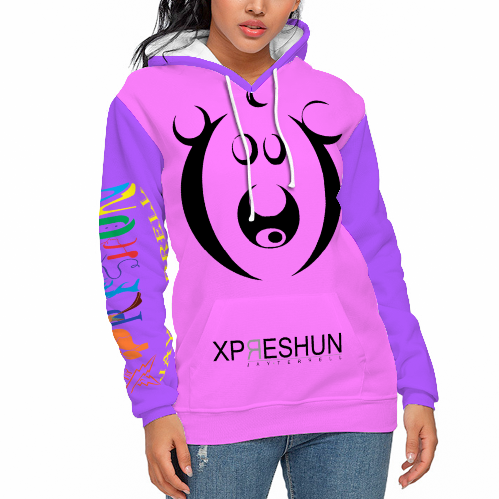 Xpreshun Who Bear Hoodie - Lined with fabric. Has Pockets