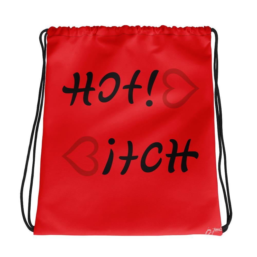 Hot "B" Drawstring bag (Prints on Both Sides) - Xpreshun Fashions