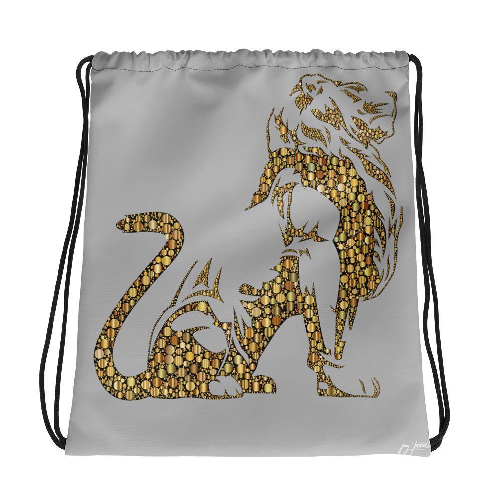 Lion. King. Drawstring bag (Prints on Both Sides) - Xpreshun Fashions