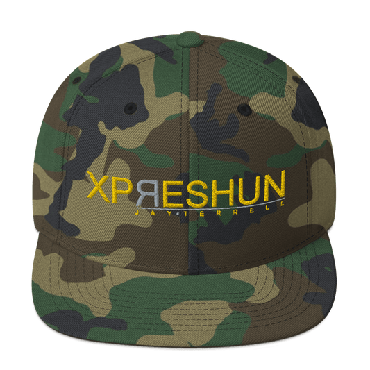 Xpreshun Classic Logo Embroidered Snapback Hat