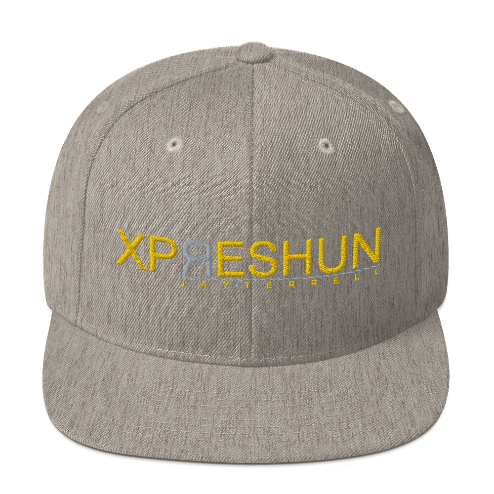 Xpreshun Classic Logo Embroidered Snapback Hat